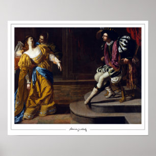 Artemisia Gentileschi Zedign Poster d'art #20