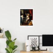 Artemisia Gentileschi Zedign Poster d'art #45 (Bureau à domicile)