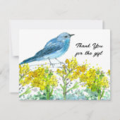 Artemisia Merci pour le Cadeau Oiseau Bleu (Devant)