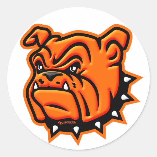 Artesia "Big Bulldog" Sticker (Voorkant)