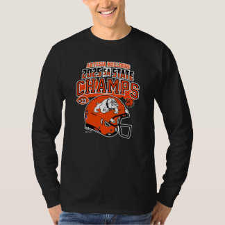 Artesia Bulldogs 2025 staat kampioen T-shirt