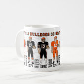 Artesia Bulldogs Football State Champ Uniforms Mug (Devant gauche)