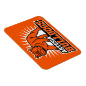Artesia Bulldogs Logo principal Magnet flexible (Côté Droit)