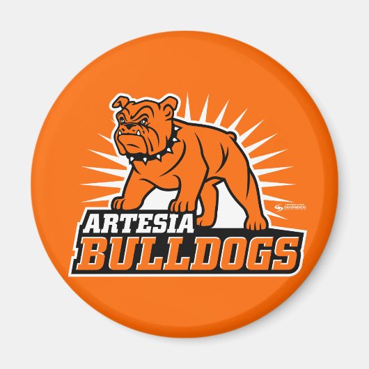 Artesia Bulldogs Magnet (Devant)