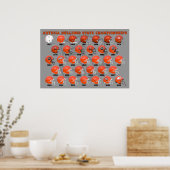 Artesia Bulldogs State Champs Helmet Poster (Cuisine)