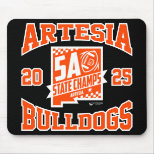 Artesia Bulldogs State Kampioen Logo Muismat