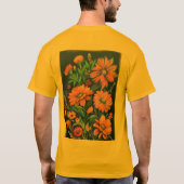 "Artful borduurontwerp" T-shirt (Achterkant)