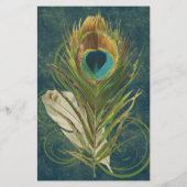 Artful Detail Peacock Feather Program Flyer (Achterkant)