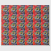 Artful Fish wrapping papier (Vlak)