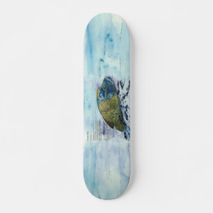 Artful Hand geschilderd Bedreigd Wrasse Skateboard