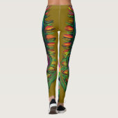 Artful Motion-leggings Leggings (Achterkant)