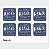 Artful Peace gepersonaliseerde vakantie Stickers | (Vel)
