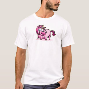 Artful Pink Unicorn T-shirt