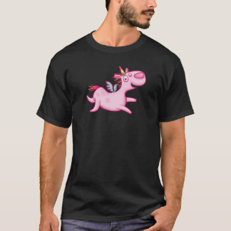 Artful Pink Unicorn T-shirt