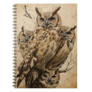 Artful Uilen Notitieboek