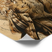 Artful Uilen  Poster (Hoek)