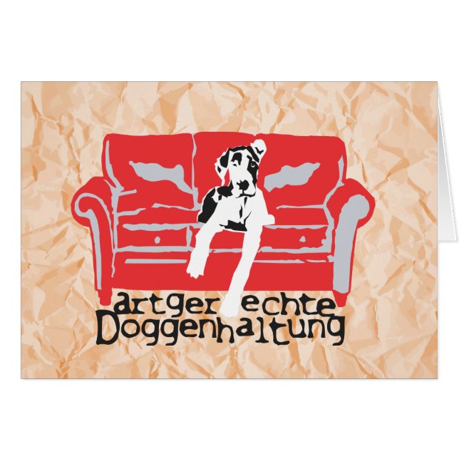 Artgerechte Doggenhaltung (Devant Horizontal)