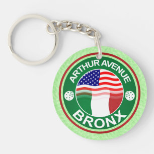 Arthur Ave Bronx American Keyringen Sleutelhanger
