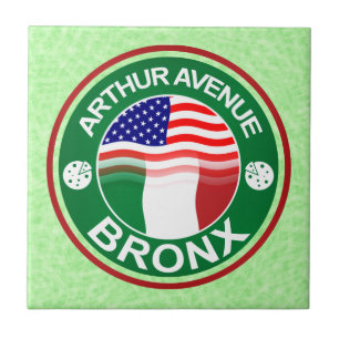 Arthur Ave Bronx Italiaans-Amerikaanse Tegel Tegeltje