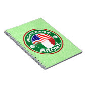 Arthur Ave Bronx Italiaans Notitieblok Notitieboek (Rechterzijde)