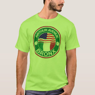 Arthur Ave Bronx Italiaans T-shirt
