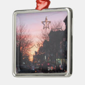 Arthur Ave. kerstavond Metalen Ornament (Links)