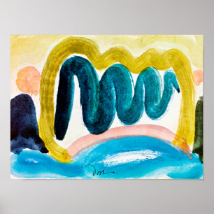 Arthur Dove - Vijver in zonlicht Poster