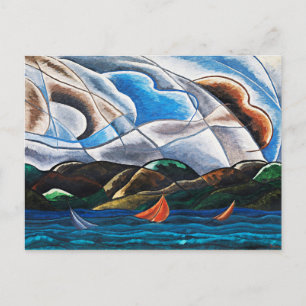Arthur Dove, Wolken en Water Briefkaart