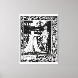 Arthur en de vreemde mantel canvas afdruk