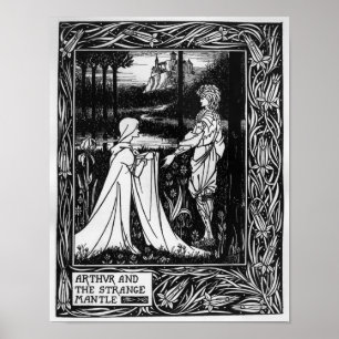 Arthur en de vreemde mantel poster