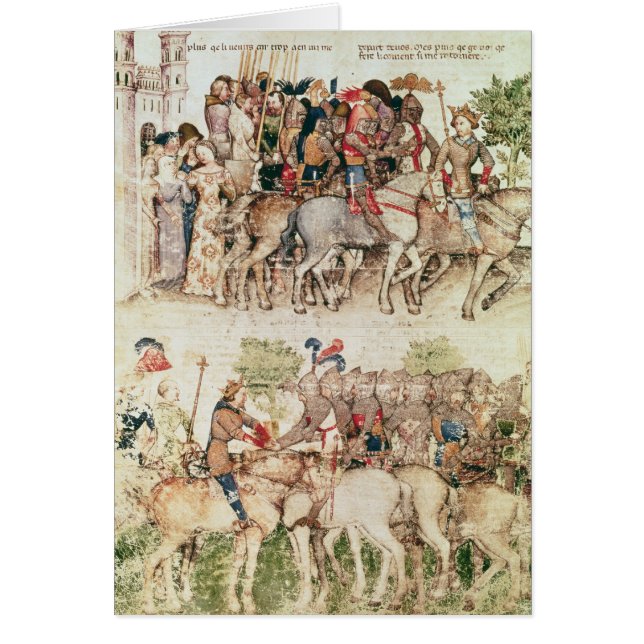 Arthur et ses chevaliers visant sur (Devant)