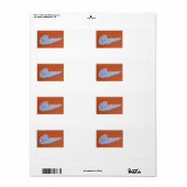 Arthur Étiquettes de livraison (Feuille entière)