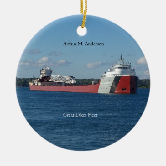 Arthur M. Anderson ornament (Voorkant)