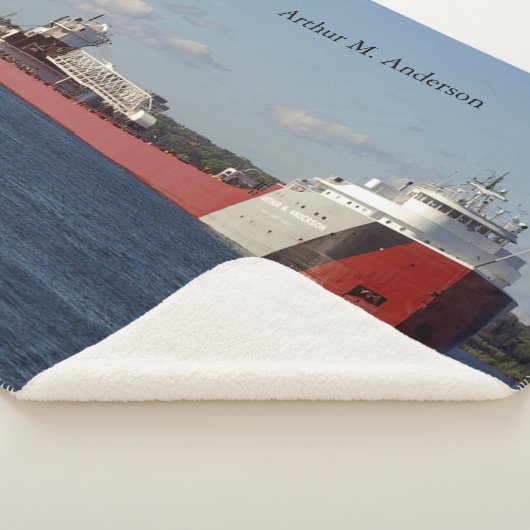 Arthur M. Anderson sherpa blanket Sherpa Deken (3/4)