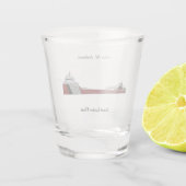 Arthur M. Anderson shot glass Glas (Achterkant)