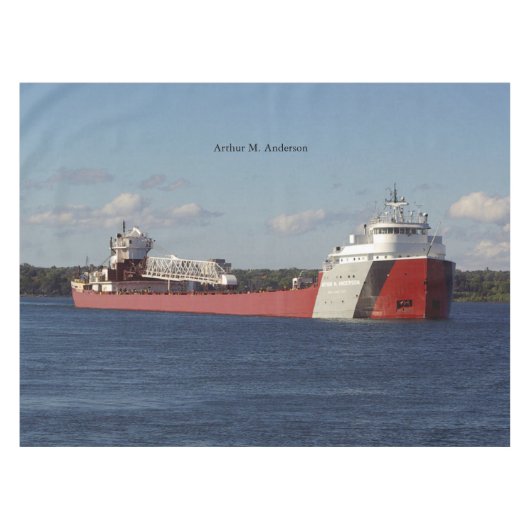 Arthur M. Anderson tafelkleed (Voorkant (Horizontaal))