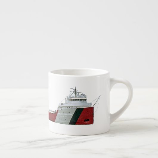 Arthur M. Anderson uitsnede espresso mok (Rechts)
