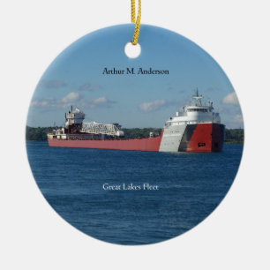 Arthur M. Anderson-versiering Keramisch Ornament