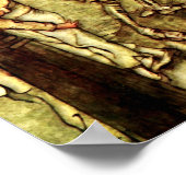 Arthur Rackham - A Kerstcarol - Street Poster (Hoek)