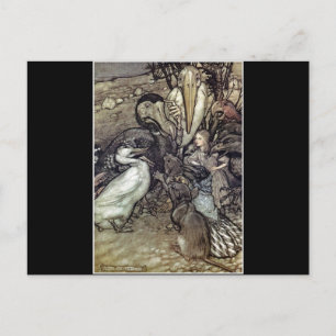 Arthur Rackham Alice in Wonderland Briefkaart