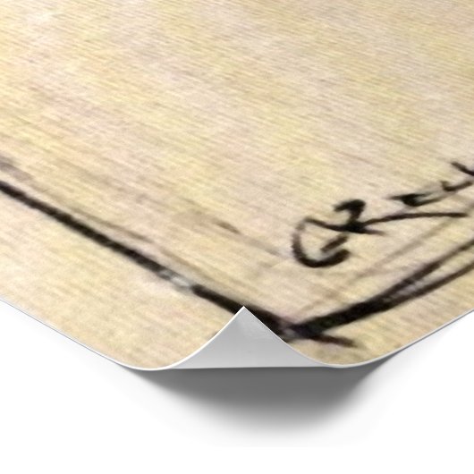 Arthur Rackham Alice in Wonderland Poster (Hoek)