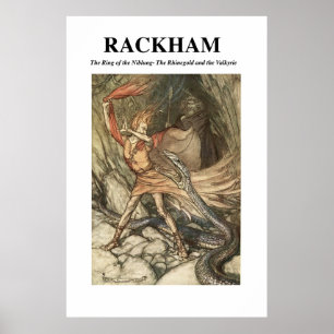 Arthur Rackham - De Ring van de Niblung Poster