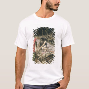 Arthur Rackham   De weide van Grimhilde, de mot T-shirt