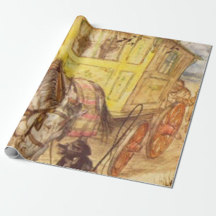 Arthur Rackham - De wind in de wilde vaart Cadeaupapier