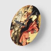 Arthur Rackham - Een kerstkarol - Scrooge Ronde Klok (Hoek)