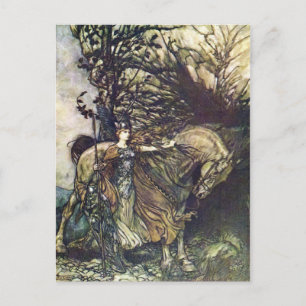 Arthur Rackham Illustration Carte postale Vintage