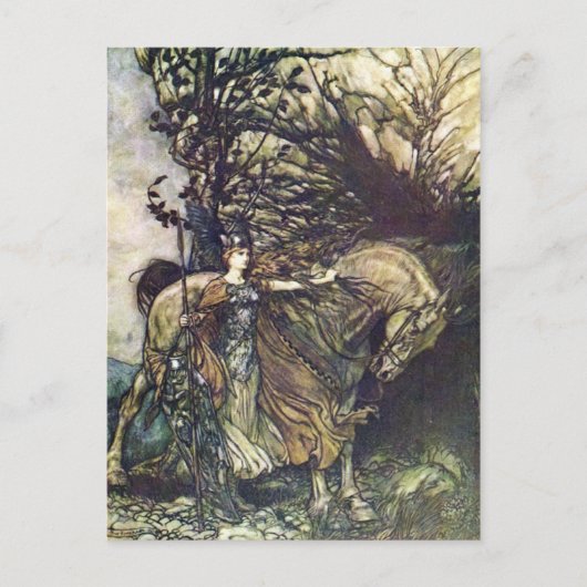 Arthur Rackham Illustration Carte postale Vintage (Devant)