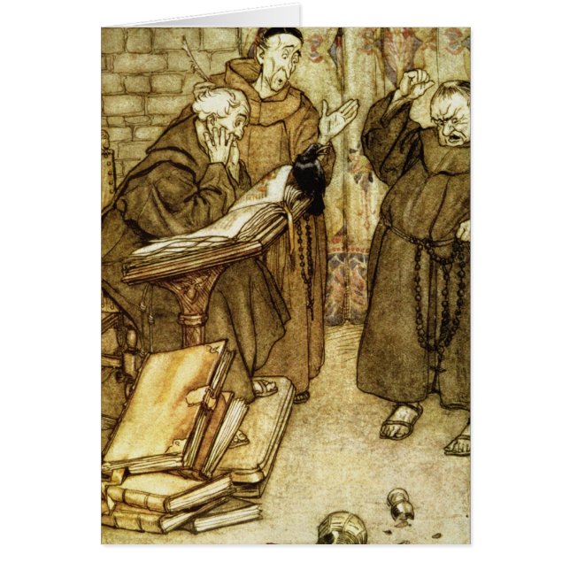 Arthur Rackham |Illustration de 'La mâchoire de Rh (Devant)