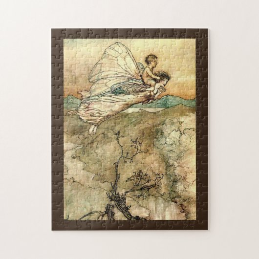 Arthur Rackham Illustration Midzomer Nights Dream Legpuzzel (Verticaal)