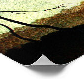 Arthur Rackham Illustration NIght Silhouette Poster (Hoek)